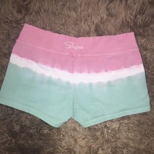 Shore Ombré Yoga Shorts